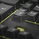 Altec Lansing - M180 Membrane RGB Gaming Keyboard - Multi-Color