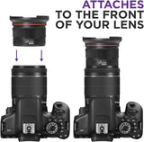 Altura Photo 52MM 0.35x HD Fisheye Nikon Wide Angle Lens (w/Macro Portion)  (Refurbished)