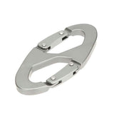 Aluminum Alloy Key Chain Ring Hook Holder Outdoor Calabash Keychain Camping