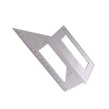 Aluminum Alloy Wooden Square Multifunction Ruler