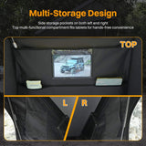 Trailora Nova Aluminum Hard-Shell Rooftop Tent With Ladder, Tri-Color LED Lighting, And Memory Foam Mattress [2-3 People] (SAK57409)