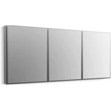 Aluminum Single Medicine Cabinet with Mirror Door
