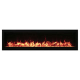 Amantii Symmetry 74" Smart Electric Fireplace With Programmable Timer And Thermostat [SYM-74] (SAK26974)