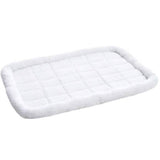 Amazon Basics Faux Sherpa Padded Bolster Pet Bed