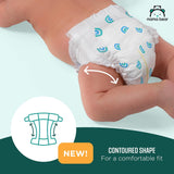 Amazon Brand - Mama Bear Gentle Touch Diapers, Size 5, 132 Count (4 packs of 33)