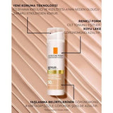 La Roche Posay Anthelios Age Correct Daily Tinted Cream SPF50+ - Tinted Sunscreen Cream for Anti-Aging & Sensitive Skin