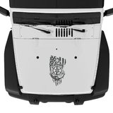 Anchor, Wheel, and Flag Hood Graphic