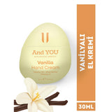 And You Vanilla Moisturizing Hand Cream with Shea Butter 30 ml