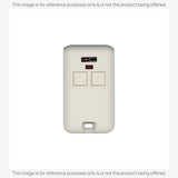 Anderic Substitute Kit for Linear 3083 Multi-Code 2-button 300 Mhz keychain Garage Door Opener Remote Control [RR850LM]