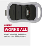 Anderic Substitute for Genie GITR-3 3-Button ACSCTG 390 MHz Intellicode Garage Door Opener Remote Control [G3TBX]