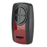 Anderic Substitute for LiftMaster 375LM 2-Button Visor Universal Garage Door Opener Remote Control [375UT-2button]