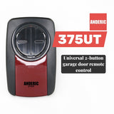 Anderic Substitute for LiftMaster 375LM 2-Button Visor Universal Garage Door Opener Remote Control [375UT-2button]