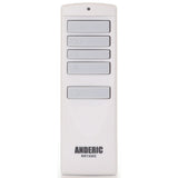 Substitute for Hampton Bay TR258A 3-Speed AC Ceiling Fan Remote Control | KUJCE10512 / KUJCE10716 / A25-TX00I - TR258A [RRTX00I]