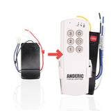 Anderic Substitute Kit for Hampton Bay AP-8RDL Ceiling Fan Receiver [63T-AC83T-KIT]
