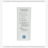 Anderic Substitute for Harbor Breeze A25-TX015A Ceiling Fan Remote Control TX015A For Sailstream Fan [RRTX015]