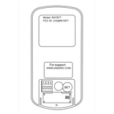 Anderic Substitute for Monte Carlo RH787T With up and down lights Ceiling Fan Remote Control [RR787T, no up light]