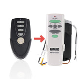 Anderic Substitute for Home Decorators Collection UC7222TUDL Ceiling Fan Remote Control [RR7078TUDLKIT]