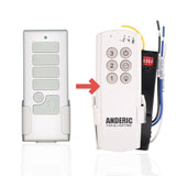 Anderic Substitute Kit for TR123B KUJCE10901 304.17 Mhz Ceiling Fan Remote Control [63T-AC83T-KIT]