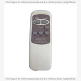 Anderic Substitute Kit for KUJCE10206 Ceiling Fan Remote Control [63T-AC83T-KIT]