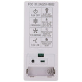 Anderic Substitute for Harbor Breeze TR326A 3-Speed Ceiling Fan Remote Control Compatible with MR101T Receiver 2AQZU-18007 [RRTRA049G1M]