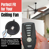Anderic Substitute for Hunter CP9110R/IN2RX01/UC7848R Ceiling Fan Receiver [MR77A-RR7222T434-KIT]