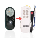 Anderic Substitute Kit for DL4110T Ceiling Fan Remote Control [63T-AC83T-KIT]