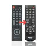 Anderic Substitute For Emerson NH305UD TV Remote Control | IR HDTV Remote - NH305UD [RR015UD]