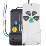 Anderic FAN53TW-UC7067FMRX-KIT Universal 3-Speed Add-on Ceiling Fan Remote Control Kit
