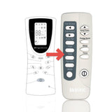 Anderic Substitute For Frigidaire FSC09CM5Jrem Air Conditioner Remote Control [RRFRIG01]