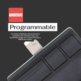 Anderic Substitute for Craftsman 139.53985D Garage Door Opener Remote Control [373LM]