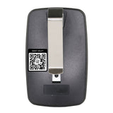 Anderic Substitute for Crusader 360Mhz visor remote 0220360 Garage Door Opener Remote Control [375UT-2button]