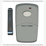 Anderic Substitute for Linear 3089 Multi-Elmac 1-Button 300 Mhz Visor Garage Door Opener Remote Control [375UT-2button]