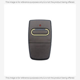 Anderic Substitute for Crusader 390Mhz visor remote 0220390 Garage Door Opener Remote Control [375UT-2button]