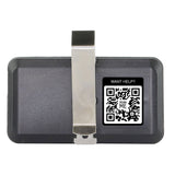 Anderic Substitute for LiftMaster 893MAX 3-Button Visor 315 MHz or 390 MHz Garage Door Opener Remote Control [893MAX]