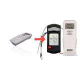 Anderic Substitute for KUJCE10203 Ceiling Fan Remote Control [RR7099TKIT]