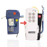 Anderic Substitute Kit for Hampton Bay UC7067RYD Ceiling Fan Receiver [63T-AC83T-KIT]