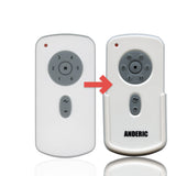Anderic Substitute for Hampton Bay UC787GT Ceiling Fan Remote Control [RR787T]