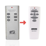 Anderic Substitute for Hampton Bay UC7030T Ceiling Fan Remote Control [RR7078TR]