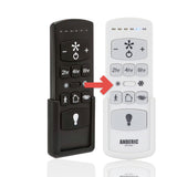 Anderic Substitute for Harbor Breeze KUJCE10612 Ceiling Fan Remote Control [RRTR292A]