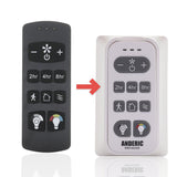Substitute for Harbor Breeze FA0188A Ceiling Fan Remote Control for Boltz III, Mac III, Reverdy, and Crestwell Fans – A25-FA0188A [RRFA0308]