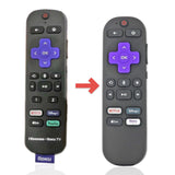 Anderic Substitute for Hisense 75U800GR Roku TV Remote Control with voice 75U800GR-REM [RCGZ1, NO HEADPHONE]