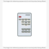 Anderic Substitute for Hitachi HL02961 Projector Remote Control [RR3720]
