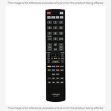 Anderic Substitute for Hitachi CLU-4984S TV Remote Control CLU4984S [RR49101S]