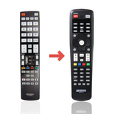 Anderic Substitute for Hitachi CLU-4981S TV Remote Control CLU4981S [RR49101S]