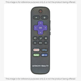Anderic Substitute for Hitachi 101018E0003 Roku TV Remote Control [RRLF16]