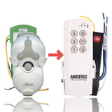 Anderic Substitute Kit for Hunter 99122 Ceiling Fan Receiver - 99122-Receiver [63T-AC83T-KIT]