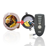 Anderic Substitute for Hunter 8511201 Ceiling Fan Receiver - 85112-01 [MR77A-RR7222T434-KIT]