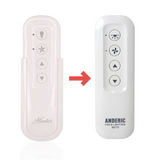 Anderic Substitute for Hunter 99372 IN2TX50 Ceiling Fan Remote Control [99770]