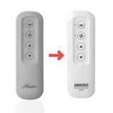 Anderic Substitute for Hunter 99770 Ceiling Fan Remote Control | 434 Mhz [99770]