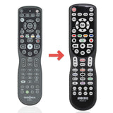 Anderic Substitute for Insignia NSRC07A11 TV/DVD Remote Control [RRU401-2771]